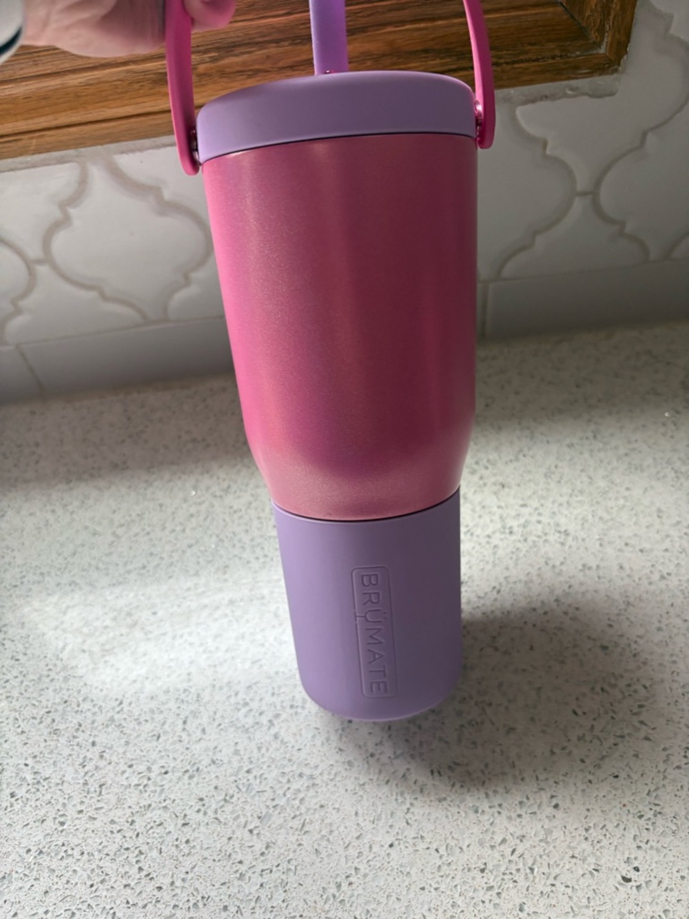 NWT Brumate RESA 35oz tumbler straw‎ cotton candy - Picture 7 of 7